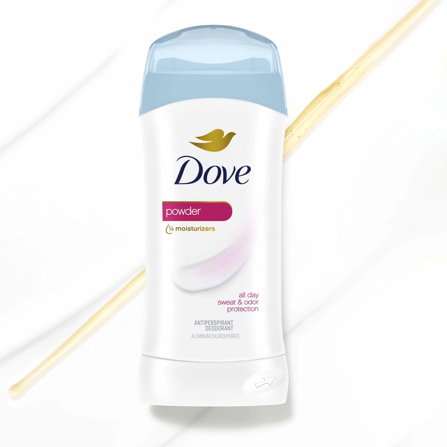 Dove Invisible Solid Antiperspirant Deodorant Stick Powder for Women, For 48H Underarm Sweat & Odor Protection 2.6 oz Beauty and Personal Care Dove