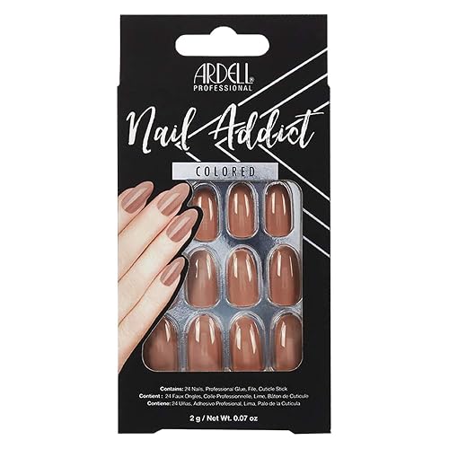 Ardell Nail Addict Artificial Nail Set, Latte Beauty & Personal Care Ardell