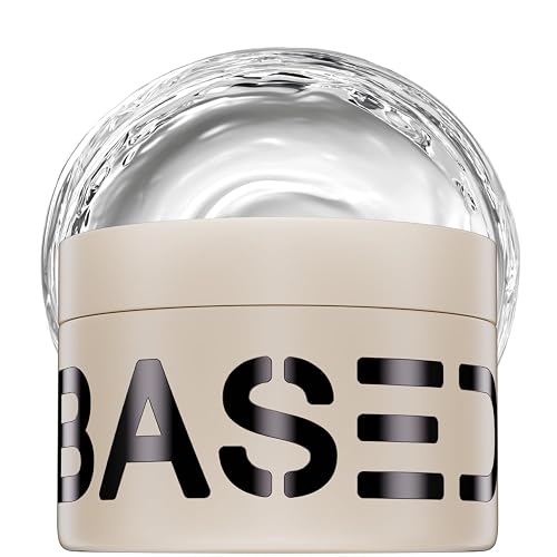 BASED Curl Gel - Maximum Hold & Definition Without Flakes - Scrunches Out Soft with Irish Sea Moss & Flaxseed - Non-Toxic, Paraben Free Formula