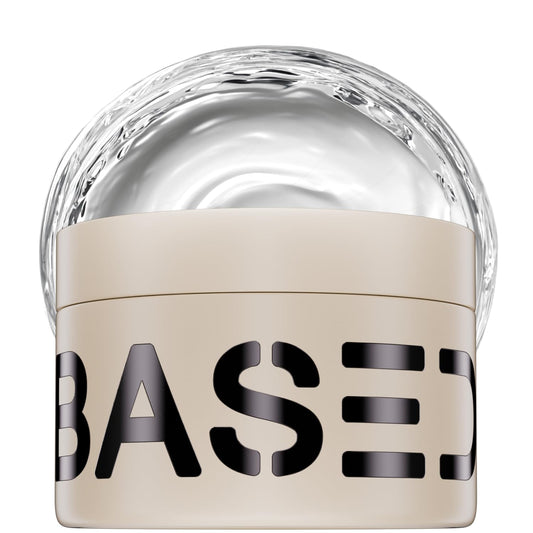 BASED Curl Gel - Maximum Hold & Definition Without Flakes - Scrunches Out Soft with Irish Sea Moss & Flaxseed - Non-Toxic, Paraben Free Formula