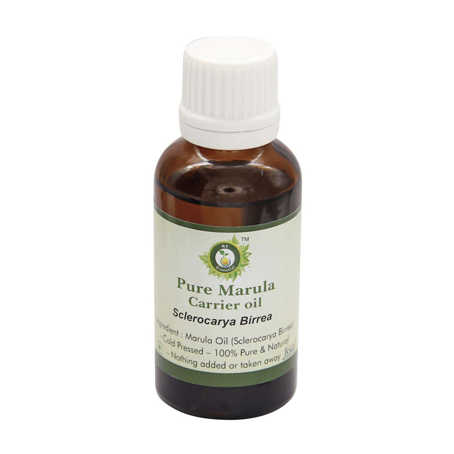 R V Essential Pure Marula Carrier Oil 50ml (1.69oz)- Sclerocarya Birrea (100% Pure and Natural Cold Pressed) Beauty and Personal Care R V Essential