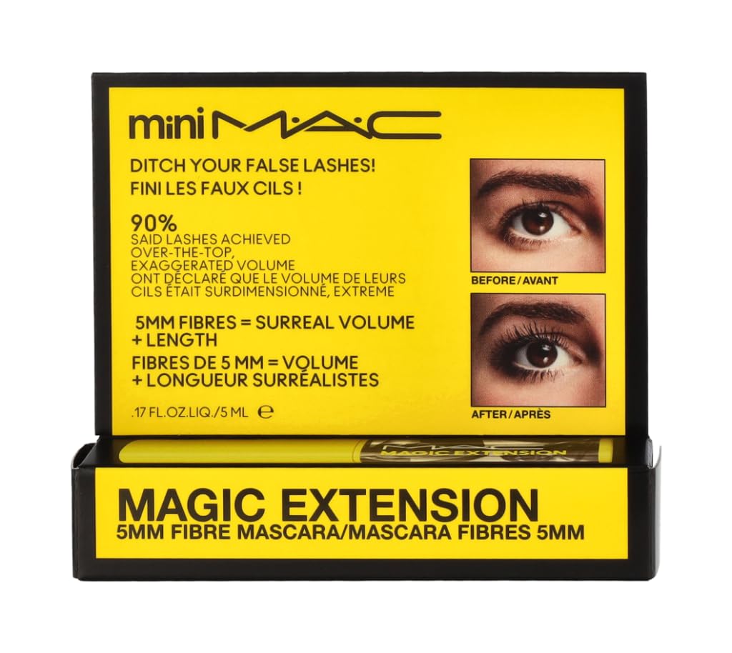 MAC Mini MAC Magic Extension 5MM Fibre Mascara (Extensive Black) - 0.17 fl oz / 5 mL