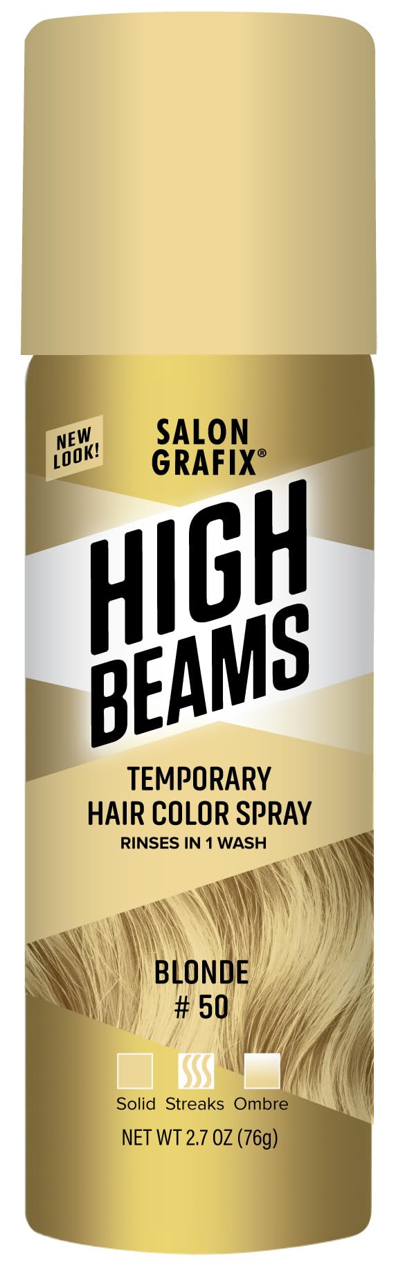 High Beams Intense Temporary Spray-On Hair Color - Blonde 2.7 oz (3 PACK)