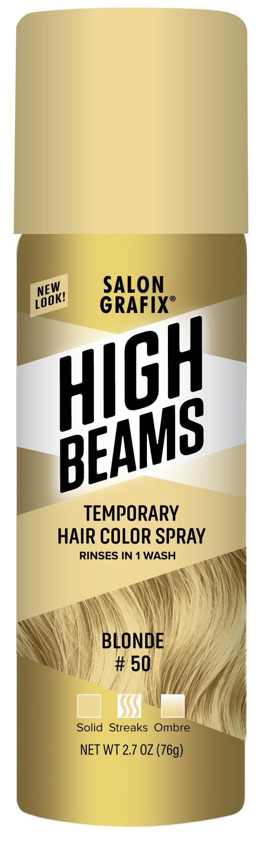 High Beams Intense Temporary Spray-On Hair Color - Blonde 2.7 oz (3 PACK)