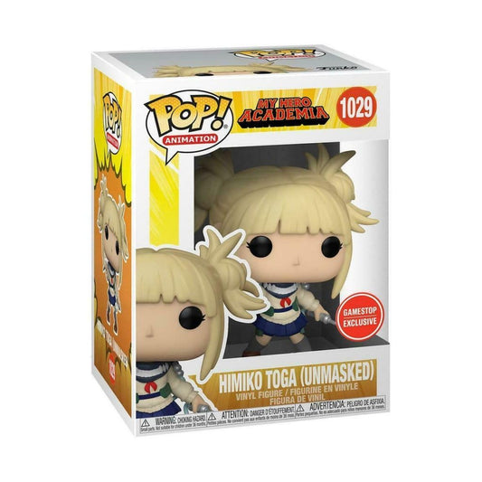 Funko POP and Tee: My Hero Academia Himiko Unmasked Vinyl Figure Exclusive