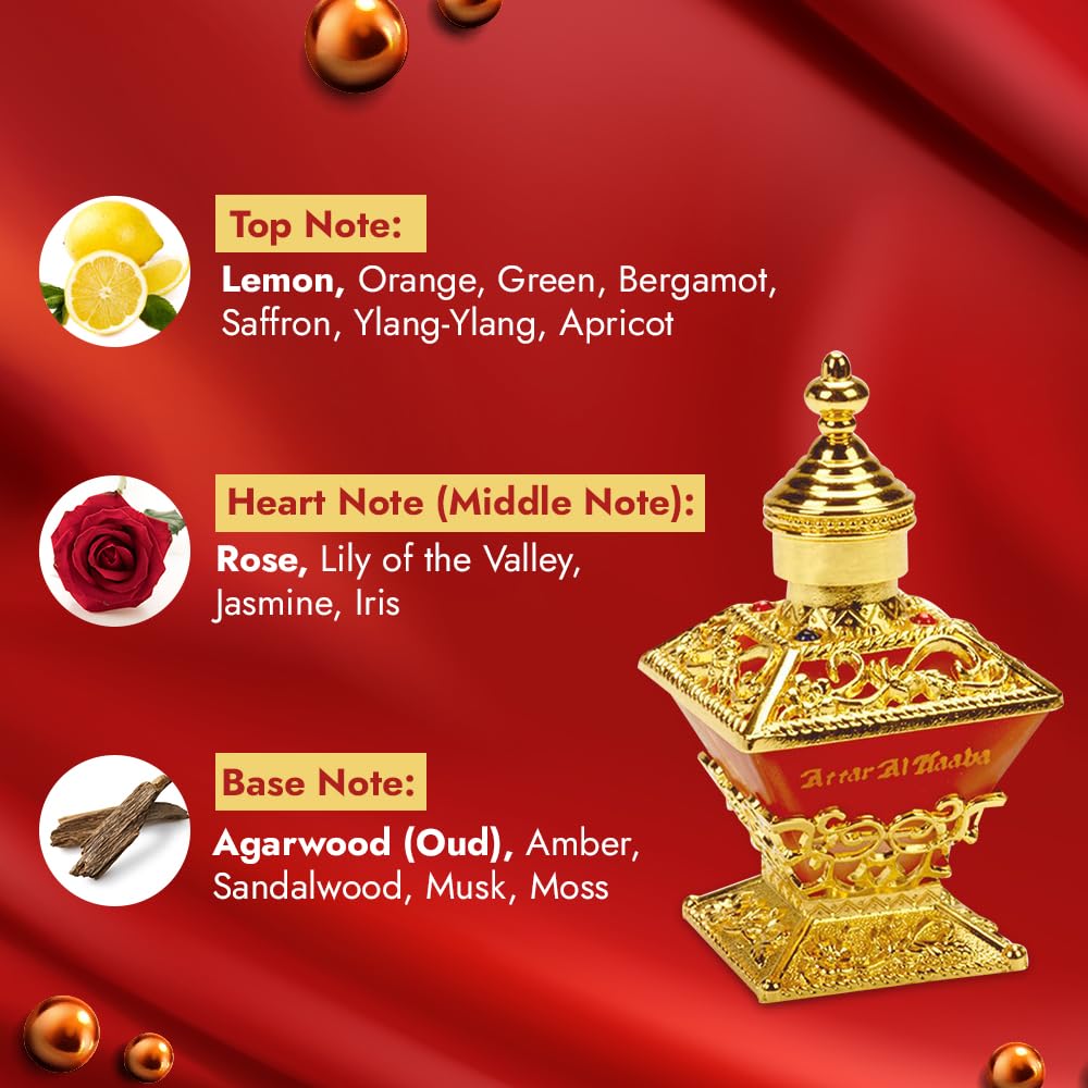 Attar Al Kaaba by Al Haramain for Unisex - 0.84 oz Parfum Oil