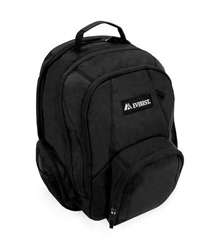 Everest Transport Laptop Backpack Backpack, Black