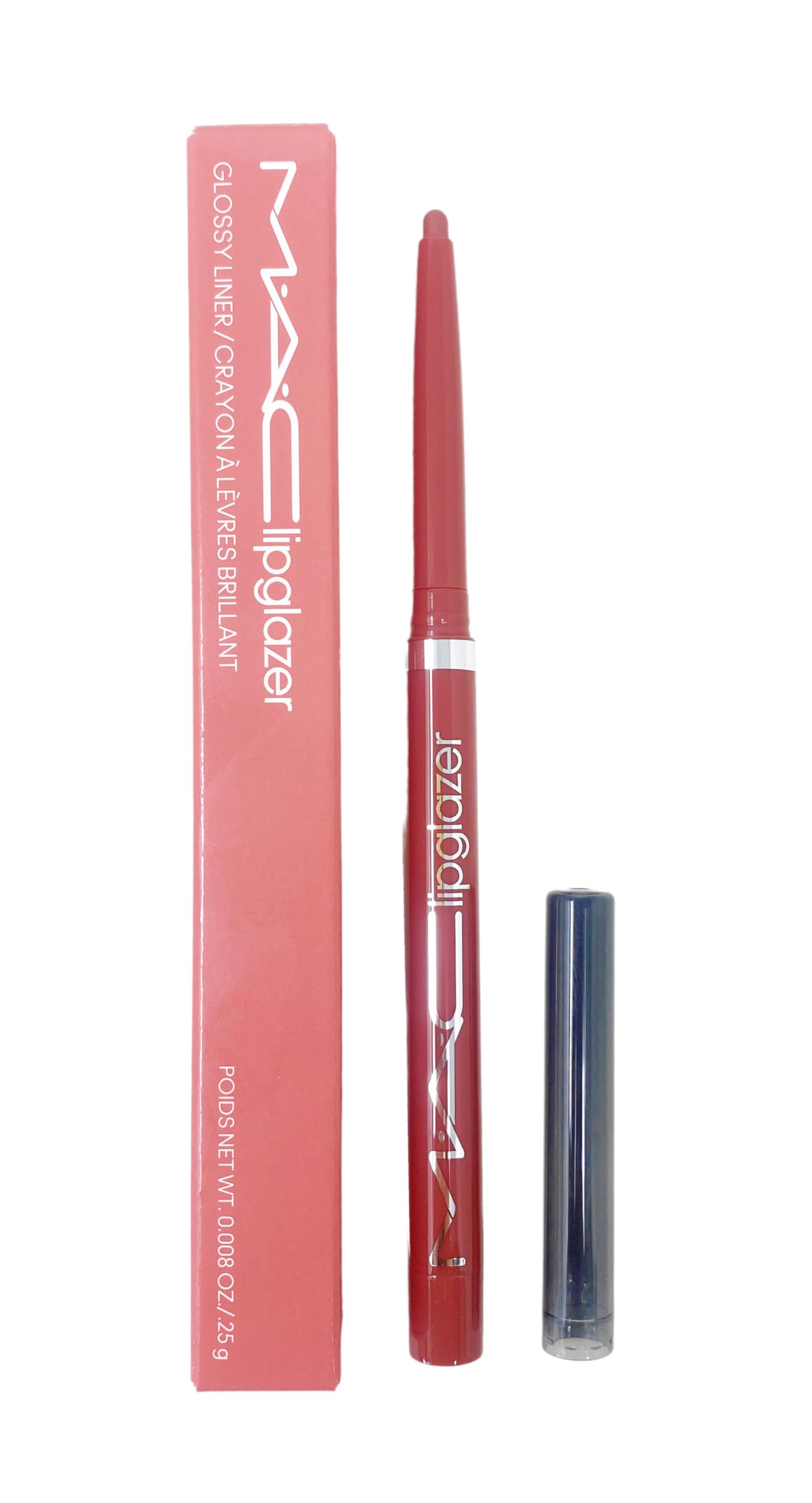 MAC Cosmetics Lipglazer Glossy Liner - Velvet Teddy (Deep tone beige) .008 Oz/.25g