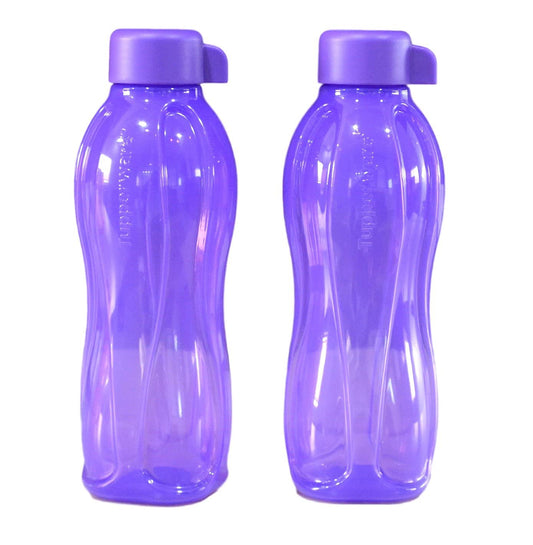 Tupperware Aquasafe Bottle (500Ml) Purple, Set Of 2