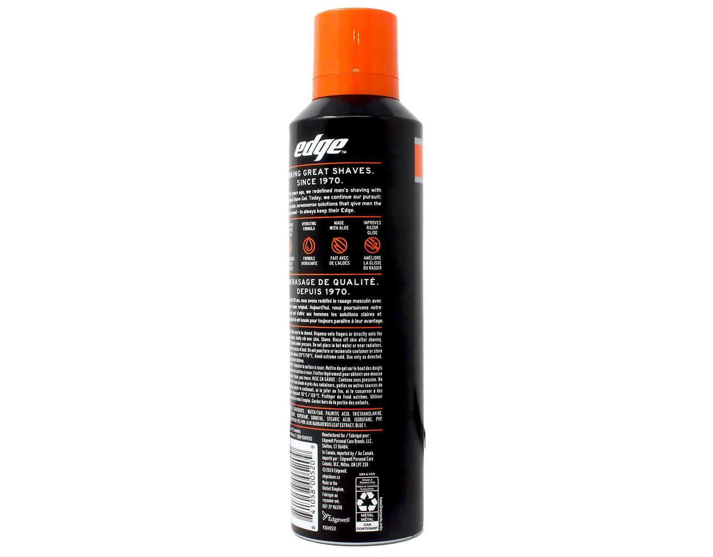 Edge Shave Gel for Men Sensitive Skin - 7 Ounce by Edge Beauty and Personal Care Edge