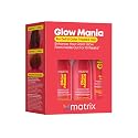 Matrix Glow Mania Mini Trial Kit - Enhances Shine and Moisturizes, Preserves and Protects Color Vibrancy, For Dull and Color-Treated Hair