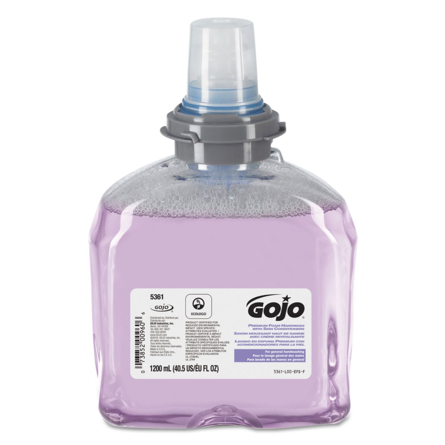 GOJO TFX Luxury Foam Hand Wash Cranberry Dispenser 1200ml Beauty & Personal Care GOJO