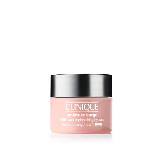 Clinique Moisture Surge 100H Auto-Replenishing Hydrator Oil Free Face Moisturizer | With Hyaluronic Acid, Aloe Bioferment and Vitamins C + E |