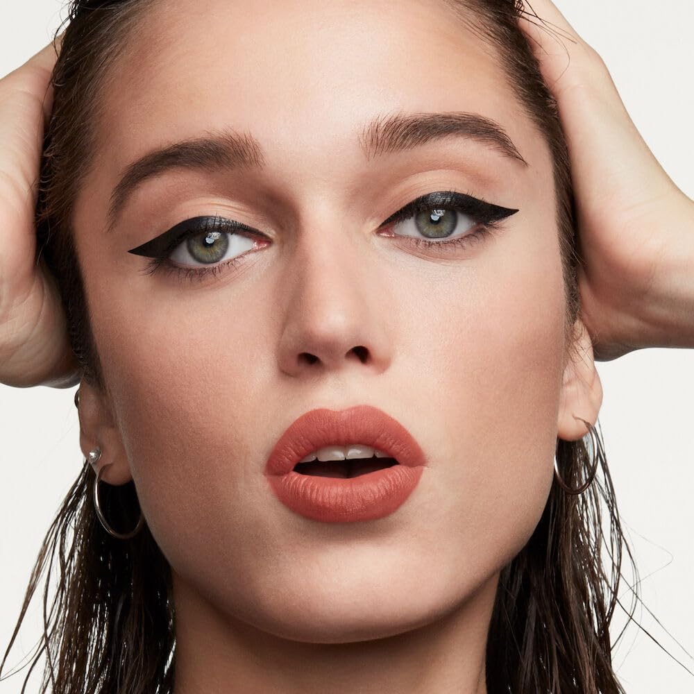 Smashbox Always On Liquid 24-Hour Eye Liner | Long Lasting + Waterproof with Dramatic Precision, Black, 0.02 Ounce