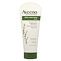 Aveeno Daily Moisturizing Body Lotion with Soothing Prebiotic Oat, Gentle Lotion Nourishes Dry Skin With Moisture, Paraben-, Dye- & Fragrance-Free