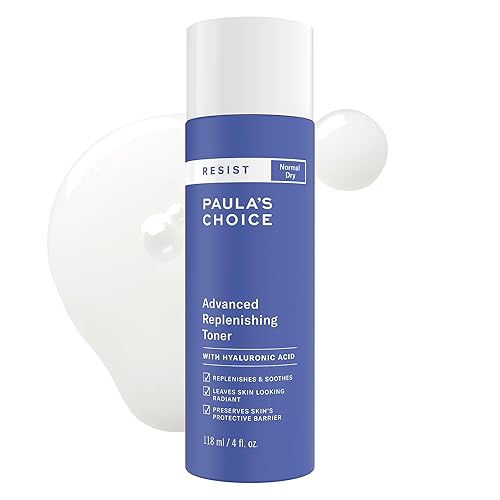 Paula's Choice Resist Advanced Replenishing Face Toner, Anti-Aging Facial Toner with Hyaluronic Acid, Vitamin C & E, Softens,Lightweight Hydration