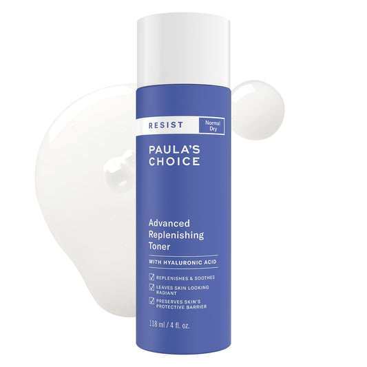 Paula's Choice Resist Advanced Replenishing Face Toner, Anti-Aging Facial Toner with Hyaluronic Acid, Vitamin C & E, Softens,Lightweight Hydration