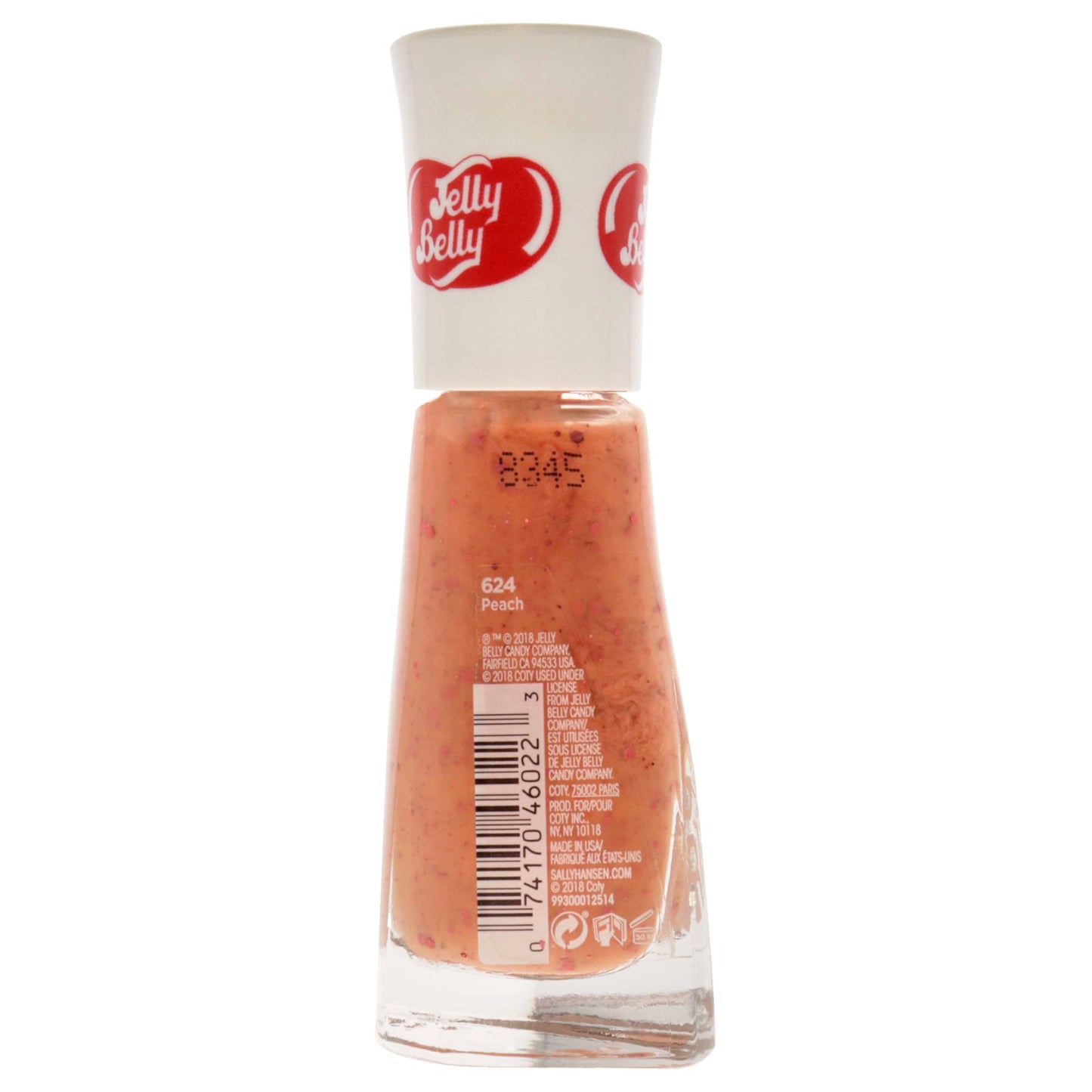 Sally Hansen Insta-Dri X Jelly Belly Nail Polish, Peach, 0.31 Fluid Ounce