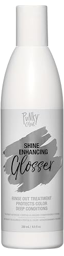 Punky Colour 3-in-1 Clear Hair Gloss Spray - Color Shine Glosser, Long-Lasting Hair Shine & Smooth Glossy Finish, 8.5 fl oz