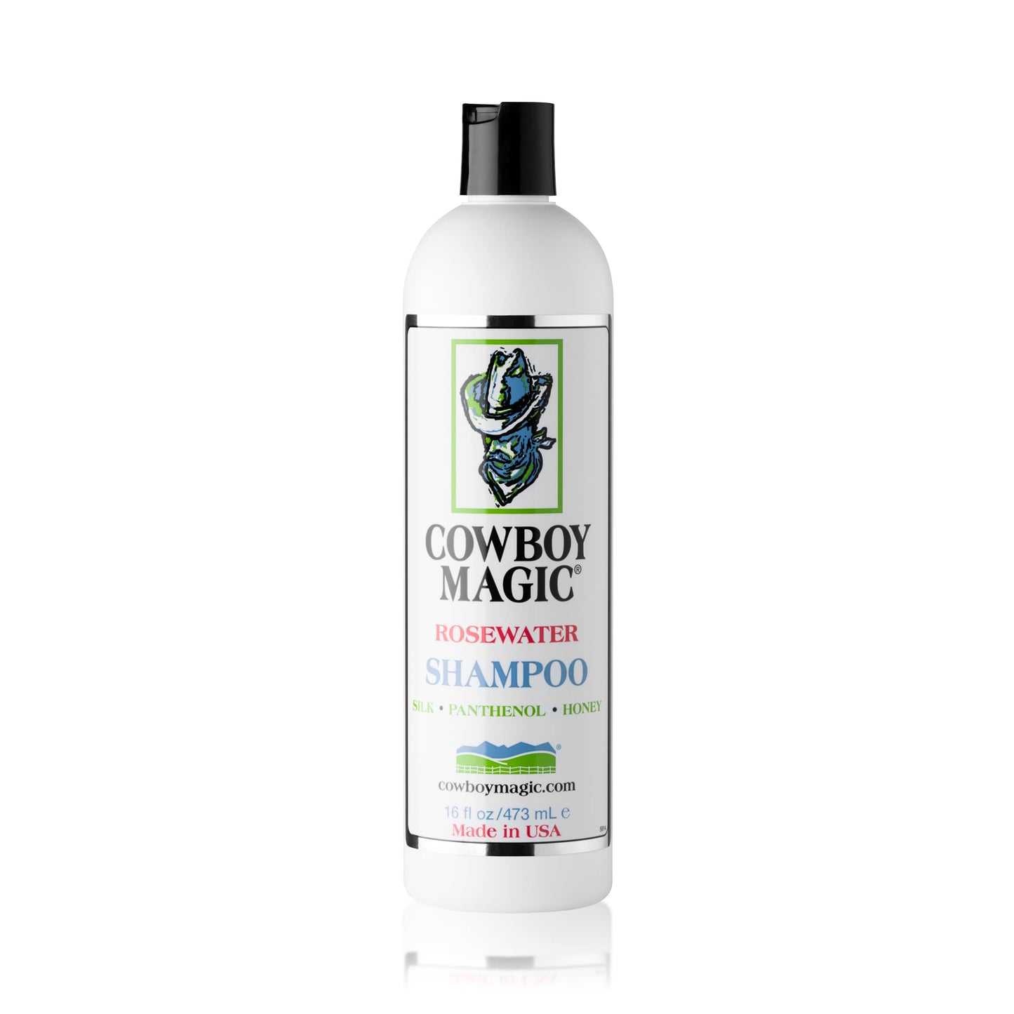 Cowboy Magic Shampoo + Conditioner + Detangler & Shine 16 Ounce each With Silk Panthenol and Honey Great For Horse, Humans, And Dogs Too Silky Coats