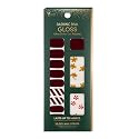 Dashing Diva Gloss Nail Strips - Jolly Good Fun | UV Free, Chip Resistant, Long Lasting Gel Stickers | Contains 32 Wraps, 1 Prep Pad, 1 File Beauty & Personal Care Dashing Diva