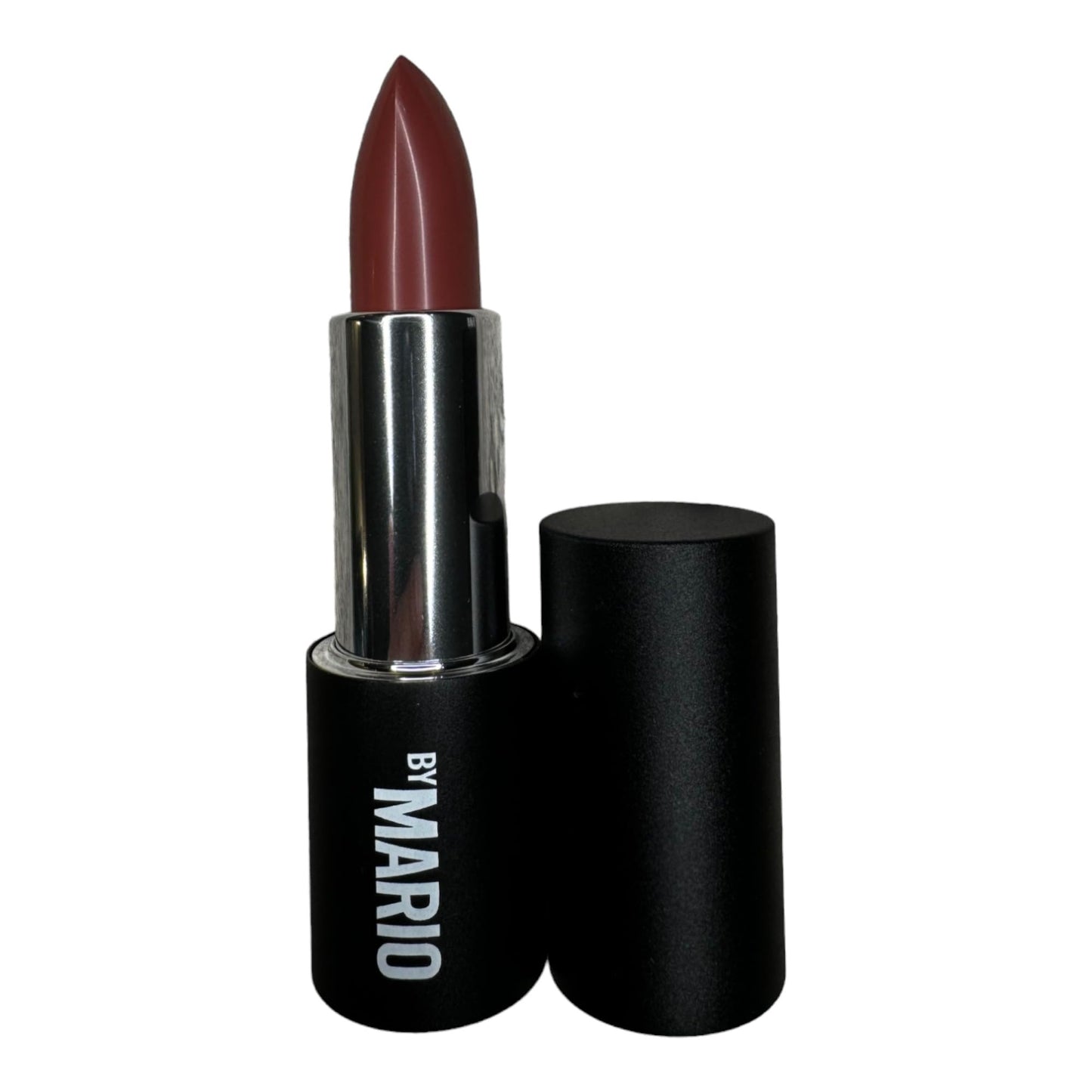 BY MARIO MAKEUP SuperSatin Lipstick | A classic, creamy satin lipstick with a soft sheen | Size 0.12 oz / 3.5 g (Bronx Baby - soft warm rose)