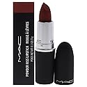 MAC Powder Kiss Lipstick - 926 Dubonnet Buzz Lipstick Women 0.1 oz