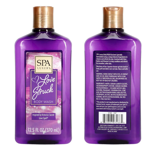 Spa Luxury Love Struck Body Wash 12.5 Fl Oz Beauty & Personal Care Spa Luxury