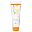Andalou Naturals Vitalizing Body Lotion Mandarin Vanilla - Hydrating Daily Moisturizer to Nourish Dry Skin - With Shea Butter, Cocoa Butter, Rose Hip
