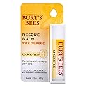 Burts Bees Lip Balm Rescue Unscented .15 Ounce - 10792850911038