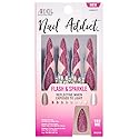 Ardell Press On Nails Stiletto, Flash & Sparkle - Luminatti Style Fake Nail, Glue on Nails, Nail Kit, 1 Pack