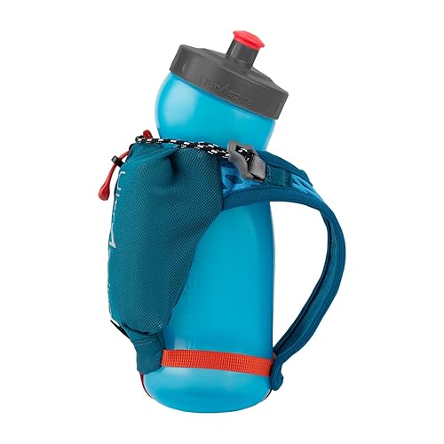 Ultraspire Iso Pocket 3.0 Handheld Water Bottle (Emerald Blue, 20 oz)
