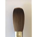 Six Angles - CRIMPED - Black Handle Petal 100% Kolinsky Acrylic Nail Brush (Crimped 14) Beauty & Personal Care Six Angles