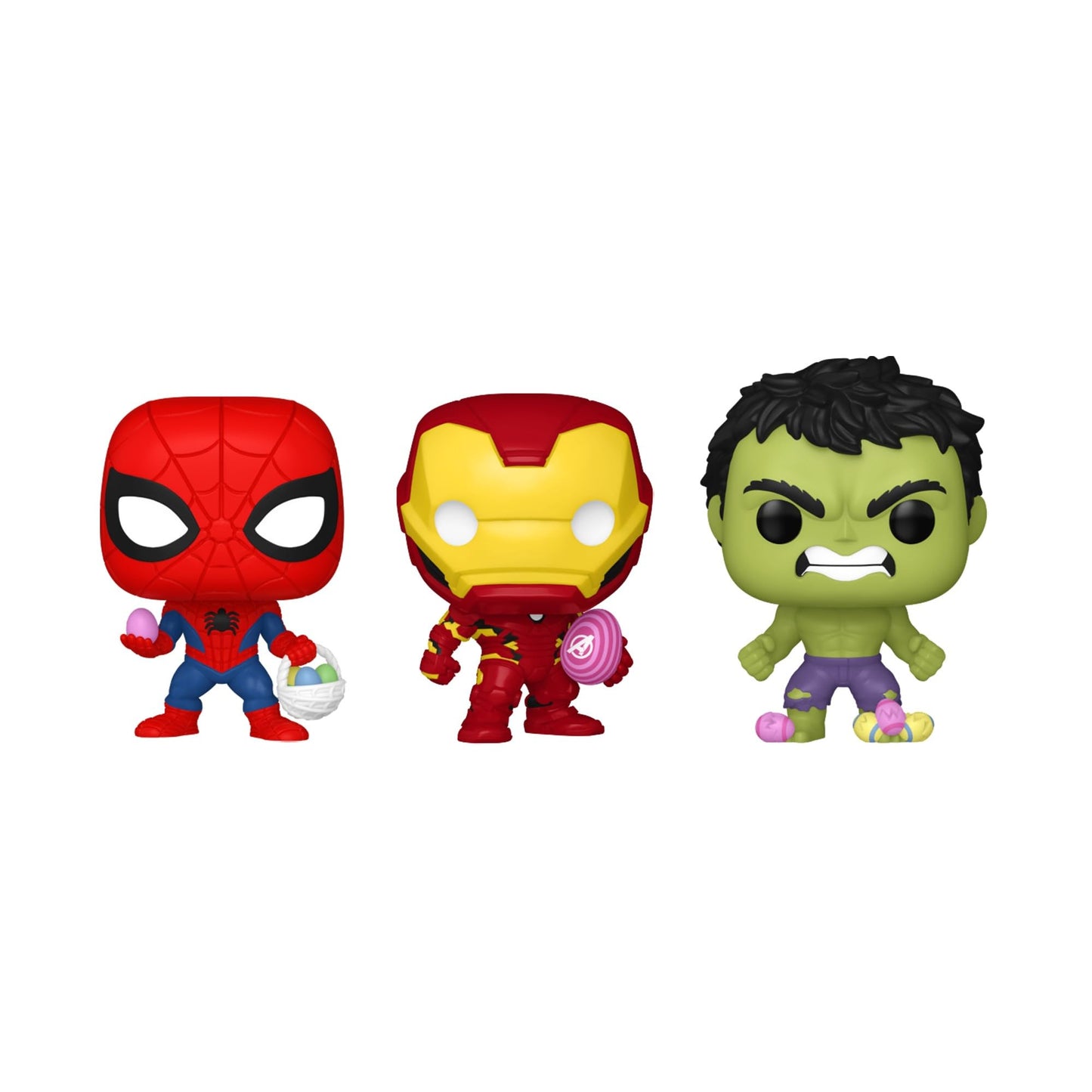 Funko Pocket Pop!: Easter 3-Pack - The Hulk, Spider-Man, Iron Man