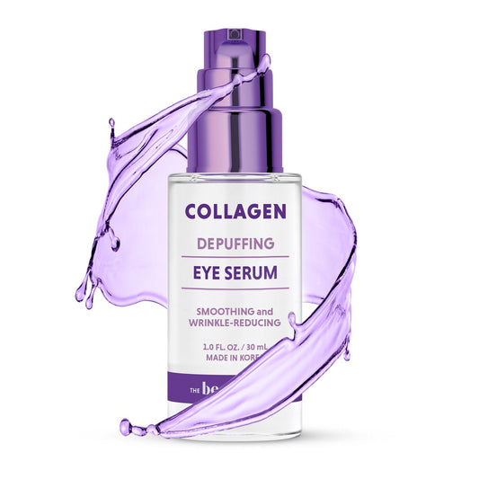 The Beauty Standard Collagen & Hyaluronic Acid Under Eye Serum - Anti-Aging, Hydrating, Reduces Puffiness & Wrinkles - Dermatologist Tested, Korean