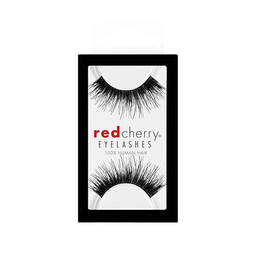 Red Cherry False Eyelashes #102 (Pack of 6 Pairs)