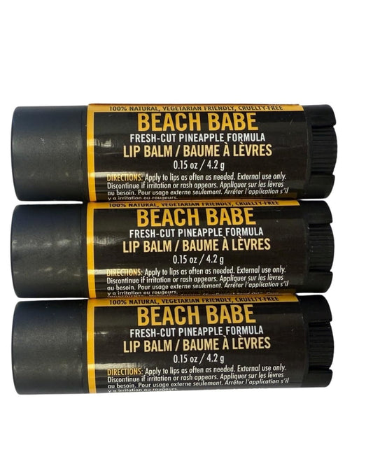 Walton Wood Farm, 3 Pack Lip Balm (Beach Babe) Beauty and Personal Care Walton Wood Farm