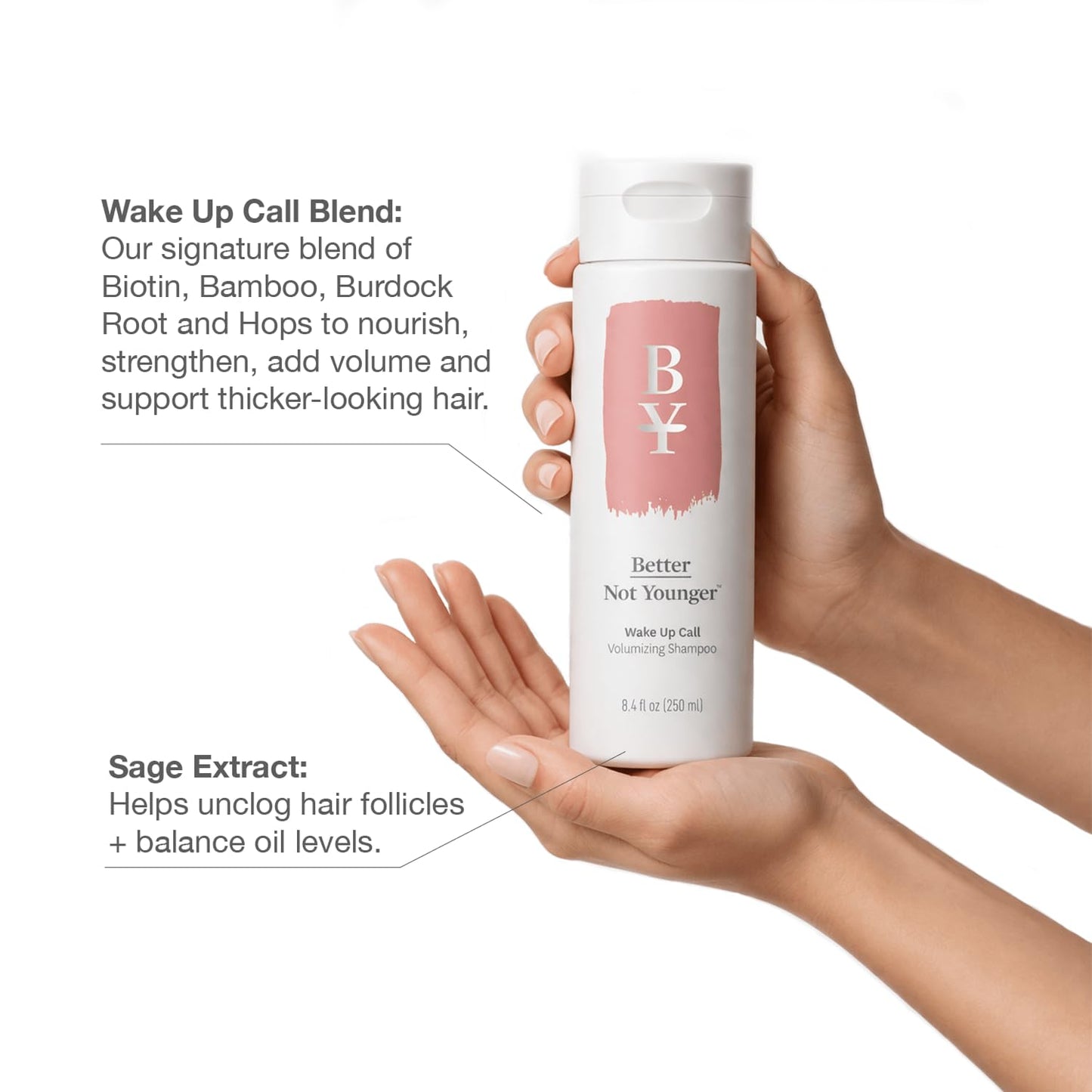 Better Not Younger Discovery Kit - Strength & Volume, Includes Hair Redemption Restorative Butter Masque, 2 Fl Oz Wake Up Call Volumizing Shampoo