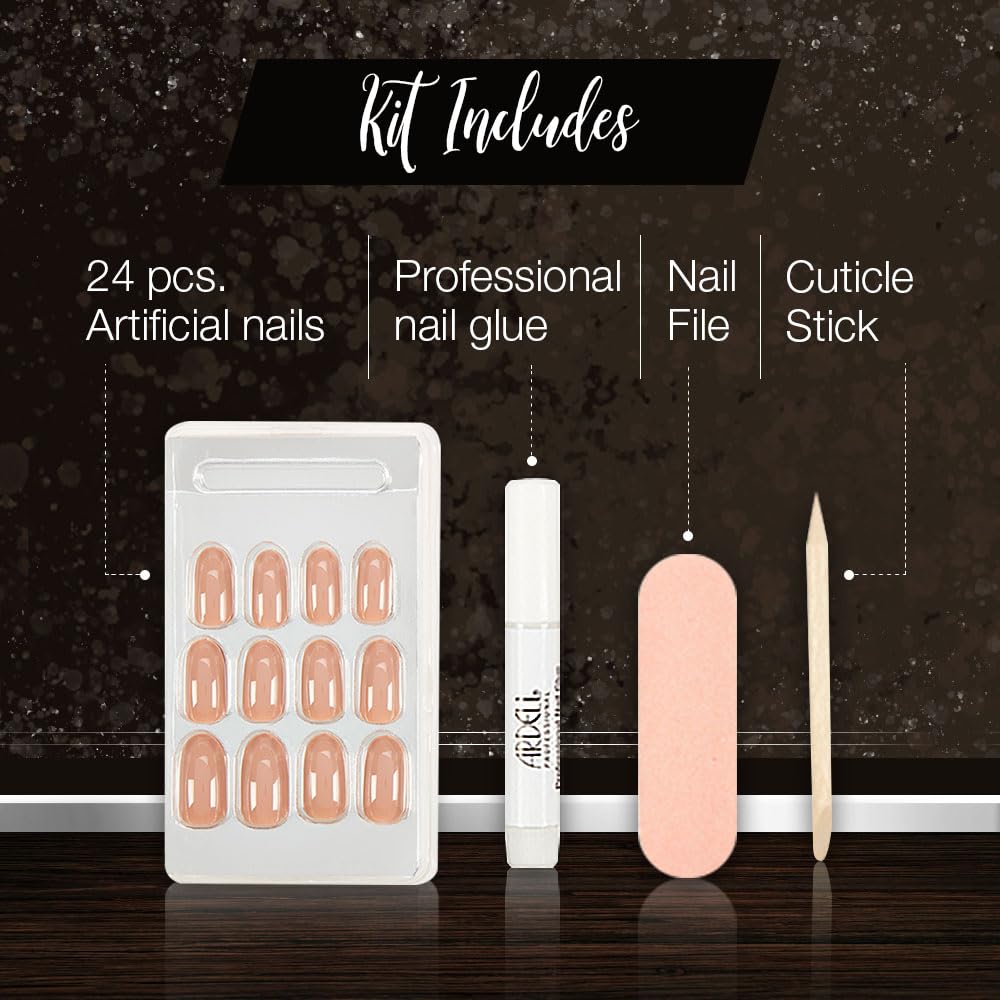 Ardell Nail Addict Artificial Nail Set, Latte Beauty & Personal Care Ardell