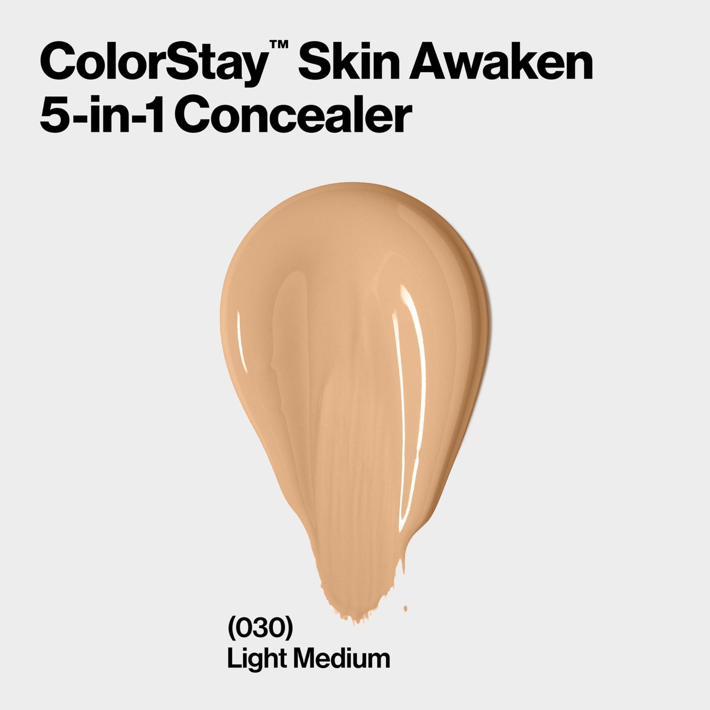 Revlon ColorStay Skin Awaken 5-in-1 Concealer, Lightweight, Creamy Longlasting Face Makeup with Caffeine & Vitamin C, For Imperfections, Dark Circles