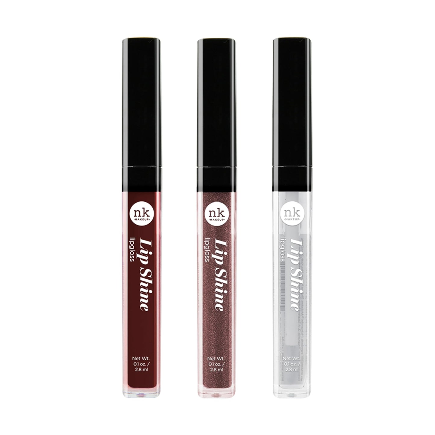 NICKA K NEW YORK Lipshine, Cosmetics, vibrant colors, bright colors, shining lips, lip shine, long lasting (AMZ284)