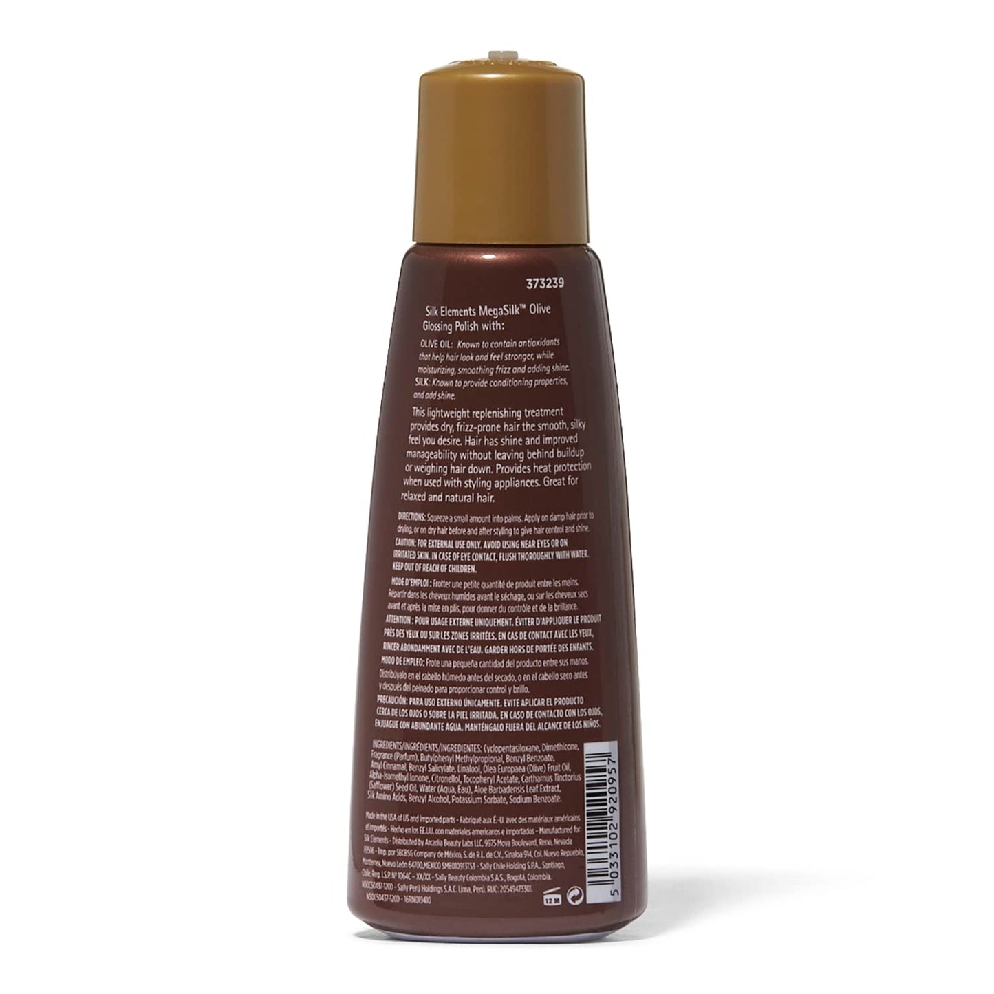 Silk Elements MegaSilk Olive Glossing Polish