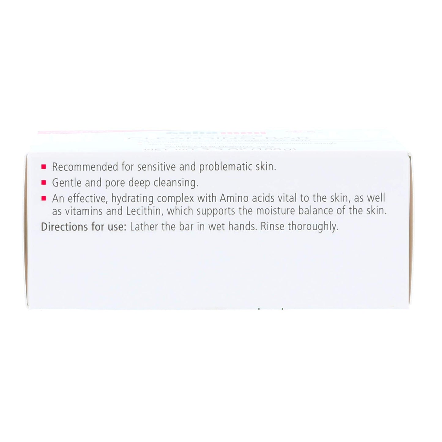 Sebamed Soap-free Cleansing Bar For Sensitive Skin, 3.5 Ounce box