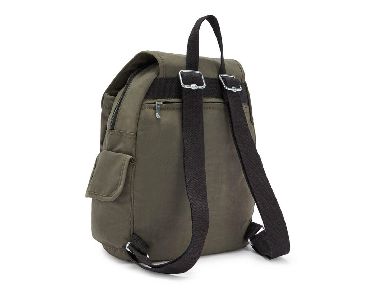 Kipling City Pack S Women's Backpack Handbag, Green moss, One Size