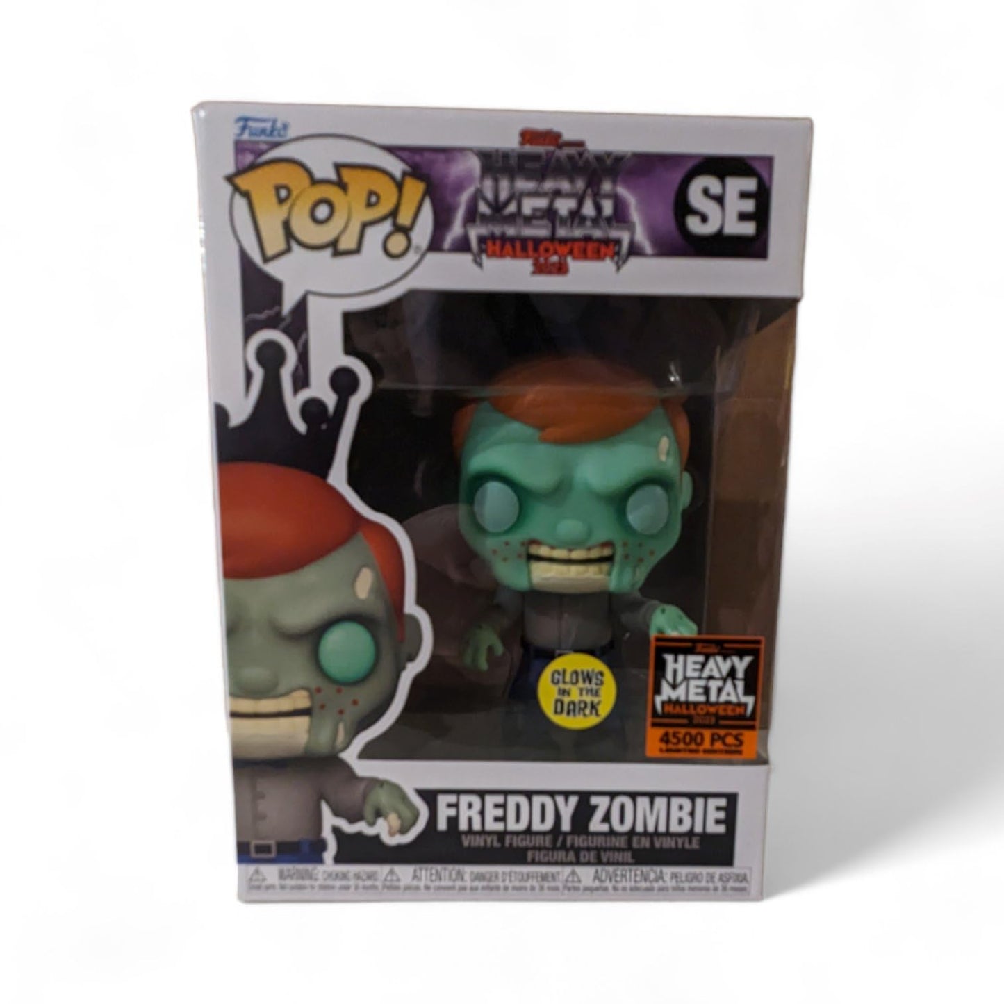 Funko Pop! Originals: NYCC 2023 x Heavy Metal Halloween - LE4500 Freddy as Zombie (Glow)