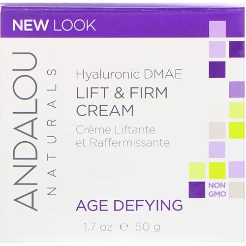 Andalou Naturals Face Crm Lift&Firm Hyaluroni