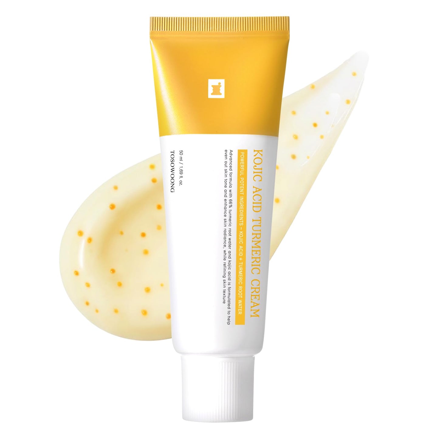 TOSOWOONG Kojic Acid Turmeric Cream, 99% Purity Kojic Acid 7,000ppm, 660,941ppm Turmeric, Dark Spot Corrector Capsule for Hyperpigmentation & Even Beauty and Personal Care TOSOWOONG