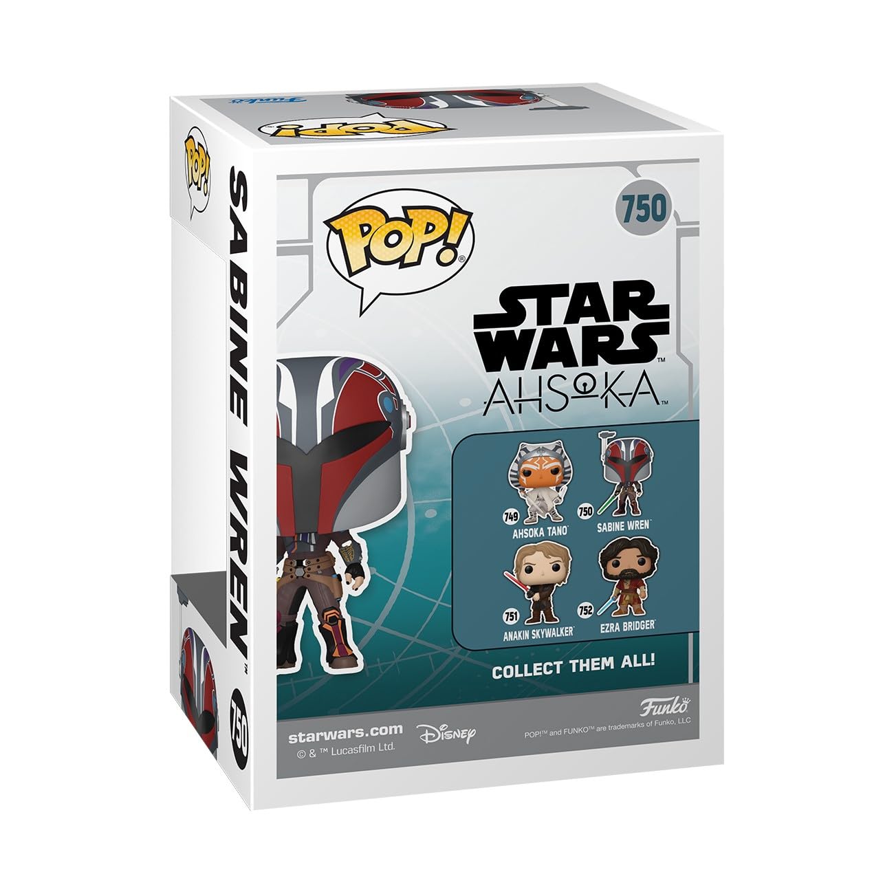 Funko POP Star Wars: Ahsoka - Sabine Wren - Star Wars Ahsoka - Collectable Vinyl Figure - Gift Idea - Official Merchandise - for Kids & Adults - TV…
