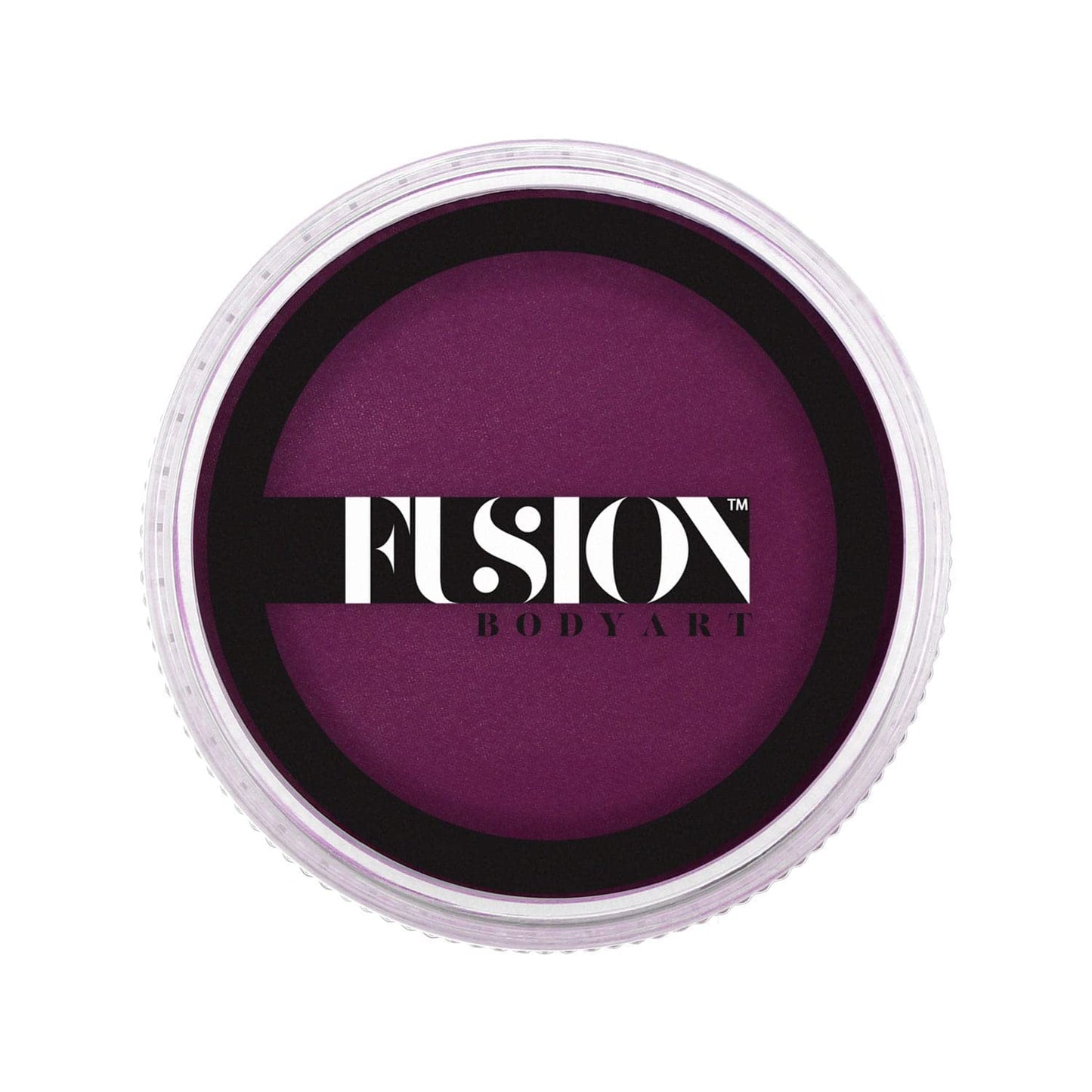 Fusion Body Art Pro Face Paint | Prime Deep Magenta (32gm), Professional Quality Water Activated Face and Body Paint Supplies Single Makeup Cake