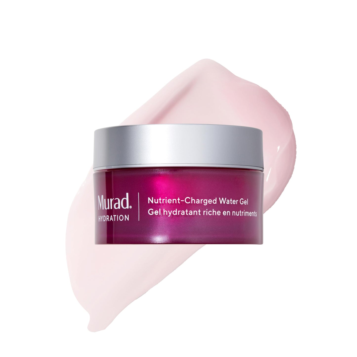 Murad Nutrient-Charged Water Gel - Hydrating Face Moisturizer with Peptides, Vitamins & Minerals for Dry Skin, Long-Lasting Moisture, Plump Skin